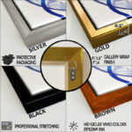 Delicate Warm Floral Impressions - Floral Wall Decor - Image 3