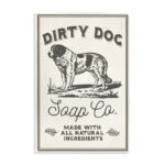 Dirty Dog Soap Co by Daphne Polselli - Graphic Art Print