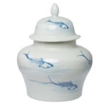 Dorcus Ceramic Ginger Jar - Image 2