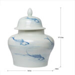 Dorcus Ceramic Ginger Jar - Image 5