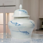 Dorcus Ceramic Ginger Jar - Image 7
