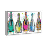 Drinks And Spirits " Drinks And Spirits Luminous Party Champagne Day Bottles " by Oliver Gal - Image 5