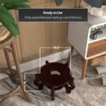 Eastep Wood Vase Stand - Image 3