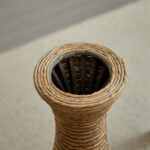 Eibhinn 3 Piece Set Retro Handmade Rattan Floor Vase, Tall Large Flower Vase, Multicolor Finish - Image 6
