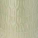 Estancia Modern Vase with Sculpted Embossed Detailing - Sleek Silhouette for Home Decor Styling - Image 4