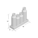 Everdine Metal Decorative Bottle - Image 3