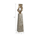 Everly Quinn Gold Senga Floor Bottle - Image 4