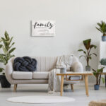 Family Crazy Loud Love Inspirational Word Design - Textual Art - Image 3