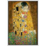 Famous Artwork " The Kiss Painting " by Gustav Klimt - Image 8
