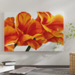 Fancy Flower II by Yvonne Poelstra Holzhaus - Graphic Art Print on Canvas - Image 2