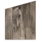 Farmhouse Horse - Modern Farmhouse Print on Natural Pine Wood - Image 4