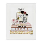 Fashion Essentials With Iconic Glam Brands by Amanda Greenwood - Graphic Art Print - Image 2