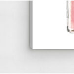 Fashion and Glam Blush Classic Perfume, Glam and Pastel - Floater Frame Graphic Art on Canvas - Image 6