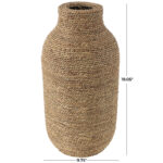 Fez Handmade Seagrass Table Vase - Image 3