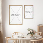 Flower Blossom Lotus Flower Pictures Minimalist Floral Bathroom Decor Large Gallery Wrapped Canvas Print Wall Art - Image 3