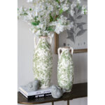 Flower Vase - Green/White - Image 4