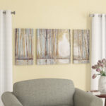 Forest Reflections Triptych 3-piece Canvas Wall Art Set
