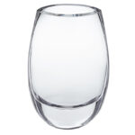 Francky 8" Cylinder Crystal Glass Table Vase - Image 2