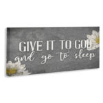 Give It to God Phrase Rustic Distressed Gray by Kim Allen - Graphic Art Print - Image 2