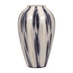 Glam Glass Vase with Sculptural Silhouette and Elegant Contemporary Design for Modern Home Decor Display Accent - Image 6