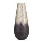 Glass Crackled Textured Vase - Image 4