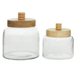 Glass Decorative Urns & Jars (Set of 2) - Image 4