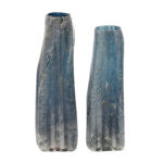 Glass Handmade Blown Decorative Vase Set - Image 4