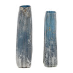 Glass Handmade Blown Decorative Vase Set - Image 5