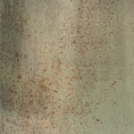 Glass Vase with Modern Boho Glam Style Sleek Iron and Metal Accent Decorative Artisanal Silhouette Handcrafted Contemporary Statement Oval Shape for Living Room Entryway or Shelf Decor - Image 3