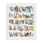 Greeley Boho Animal ABCs Canvas Art - Image 2