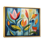 Green Mid Century Mod Nature II - Abstract Midcentury Wall Art For Living Room - Image 2