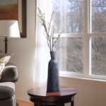 Grooved Glass Vase - Image 2