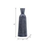 Grooved Glass Vase - Image 3