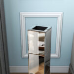 Gudrun Handmade Square Glass Floor Vase - Image 3