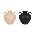 Handcrafted Terracotta Pottery Vase with Double Handles - Timeless Decorative Accent for Any Space - Image 5
