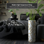 Handmade Ceramic / Porcelain Floor Vase - Image 7