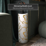 Handmade Ceramic / Porcelain Floor Vase - Image 8