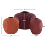 Handmade Ceramic Table Vase (Set of 3) - Image 4