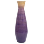 Handmade Wood Floor Vase
