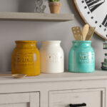 Harford Ceramic Decorative Urns & Jars (Set of 3)