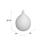 Harissa Handmade Glass Table Vase - Image 3