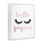 Hello Gorgeous by Amanda Greenwood - Textual Art Print - Image 2