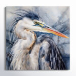 Heron Waterbird II - Heron Framed Prints - Image 2