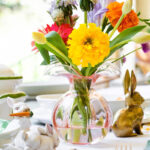 Hibiscus Handmade Glass Table Vase - Image 4