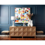 Impressive Impression Ceramic / Porcelain Table Vase - Image 2