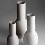 Impressive Impression Ceramic / Porcelain Table Vase - Image 3