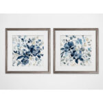 Indigo Garden' 2-Piece Painting Print Set - Image 4