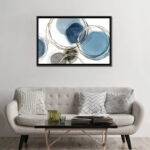 Infinity Indigo II by Isabelle Z - Painting Print - Image 3