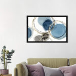 Infinity Indigo II by Isabelle Z - Painting Print - Image 4