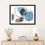 Infinity Indigo II by Isabelle Z - Painting Print - Image 5